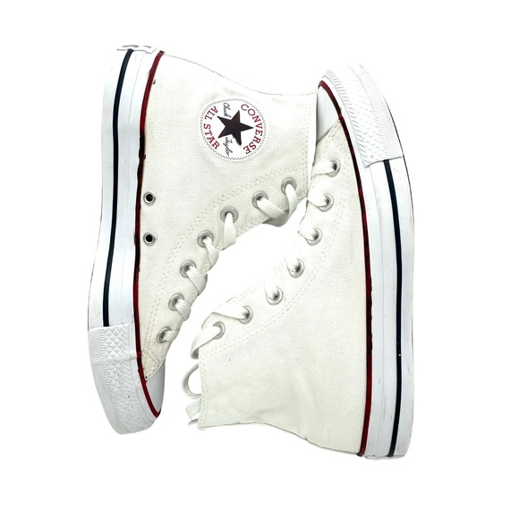Converse Chuck Taylor All Star High Top White Sneakers  Women's 8 Men's 6 - Picture 6 of 11